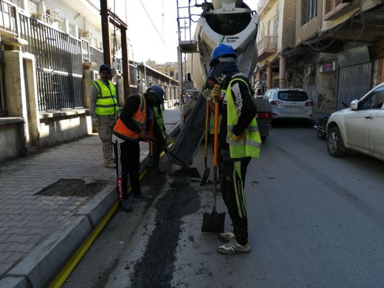 اتصالات كربلاء تنفذ مشروع مد كابل ضوئي لأبراج (شركة زين)