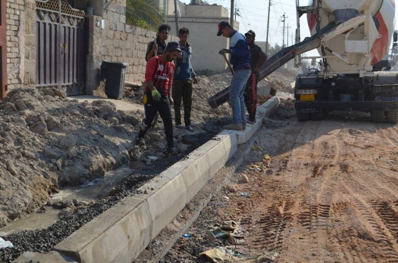 مجاري الحسينية: مستمرون بإكمال المشاريع الخدمية في القضاء