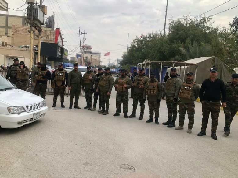 على مدى (أربعة أشهر) متواصلة.. شرطة كربلاء تبذل جهوداً لتأمين ساحة التظاهر