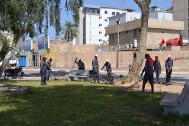 بلدية كربلاء: مستمرون بتأهيل الحدائق والجزرات الوسيطية والساحات العامة في المحافظة