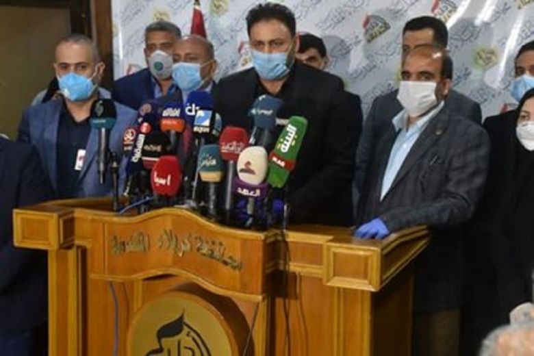 من كربلاء نائب رئيس مجلس النواب العراقي يشيد بخطة خلية الازمة في المحافظة