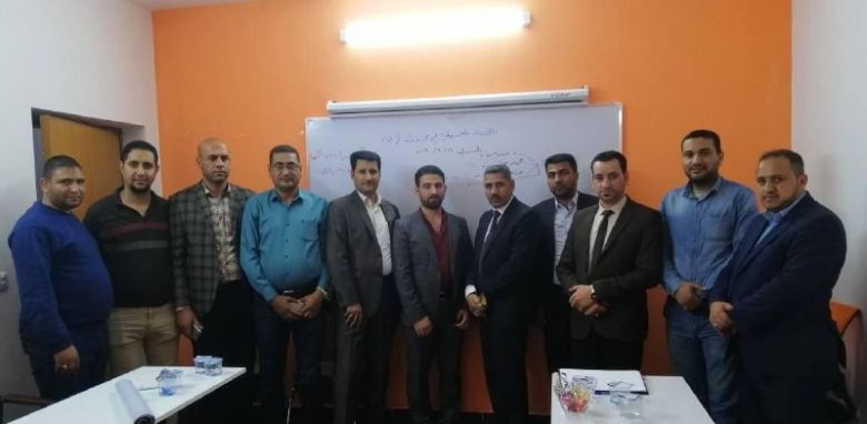 نقابة المحاسبين والمدققين في كربلاء تشكر رئيس خلية الازمة المحلية وتعلن وقوفها مع الخلية لمواجهة فيروس كورونا