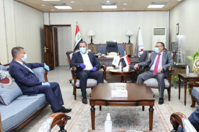 وزير الكهرباء يستقبل وفد العتبة العباسية المقدسة ويشيد بجهودها الوطنية لدعم وزارة الكهرباء