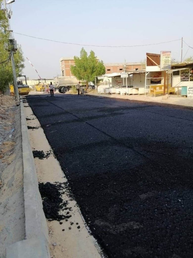 بتوجيه محافظ كربلاء المقدسة: قسم التنفيذ المباشر يباشر بتأهيل العديد من المشاريع الخدمية في المحافظة