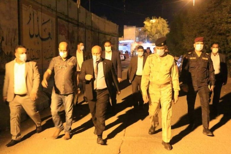من مقر قيادة شرطة المحافظة الى السيطرات الخارجية مروراً بالنقاط التي تم رفعها، تعرف على جولة الخطابي الليلية