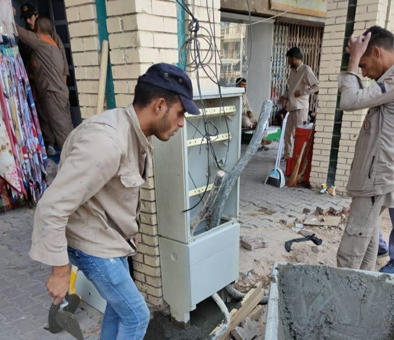 ملاكات توزيع كهرباء كربلاء تكثف أنشطتها وفعالياتها أستعدادا للزيارة الاربعينية