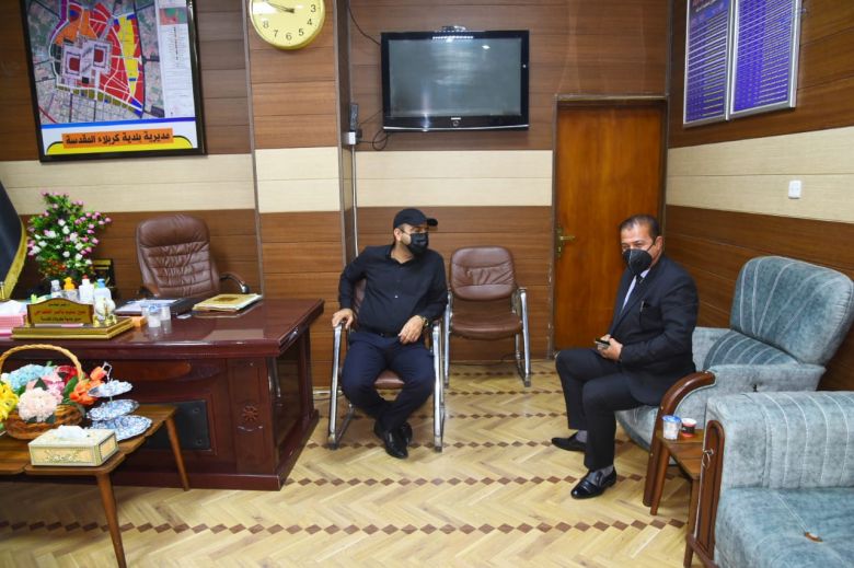 قسم الإعلام والاتصال الحكومي ينهي كافة مستلزمات انطلاق المركز الإعلامي الخاص بزيارة الأربعين المليونية