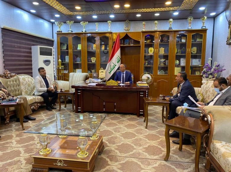 نقابة المعلمين وتربية المحافظة تستعدان لاطلاق الاستمارة الخاصة بقطع اراضي الكوادر التعليمية والوظيفية