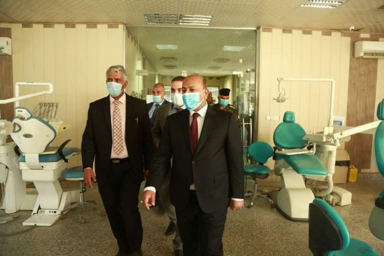 محافظ كربلاء المقدسة يزور جامعة كربلاء ويوجه ببناء قاعات دراسية ودعم لمختلف الكليات