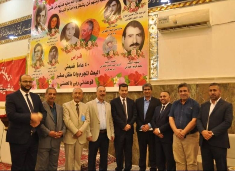 مؤسسة الشهداء في كربلاء تشارك احتفالية عودة الشهيد الحي فراس الخفاجي
