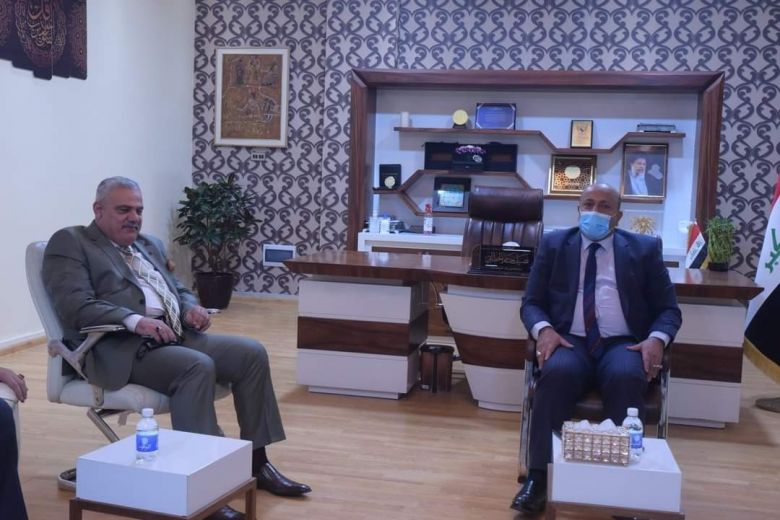 خلال إستقباله مدير عام المصرف العقاري :محافظ كربلاء المقدسة يؤكد على اهمية منح القروض للمواطنين لحل مشكلة السكن