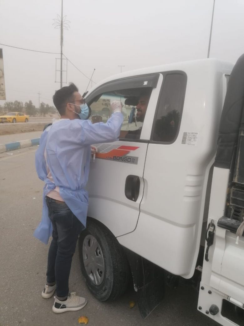 للكشف  المبكر عن حالات  كورونا صحة كربلاء تطلق حملة فحص pcr والفحص السريع (rapid test)