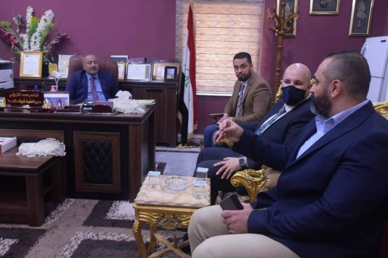 الخطابي يؤكد على اهمية تنفيذ المشاريع ضمن خطط مدروسة ويعلن انطلاق مشروع جديد مطلع العام القادم