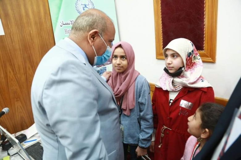 محافظ كربلاء المقدسة يفتتح مكتب مفوضية حقوق الإنسان في كربلاء