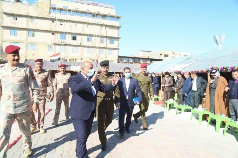 محافظ كربلاء المقدسة يشيد بدور الجيش العراقي ويبارك لهم عيدهم السنوي