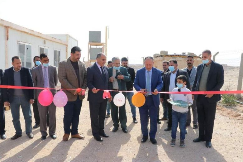 بالصور/انجاز منظومة شمسية لتوليد الطاقة الكهربائية في مدرسة كربلائية وبجهود ذاتية
