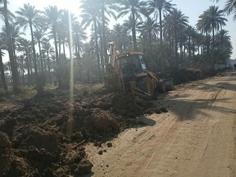 طرق وجسور كربلاء تشرف على عدد من مشاريع قضاء الحسينية