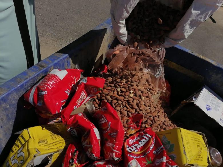 صحة كربلاء تضبط موادٌ غِذائية 