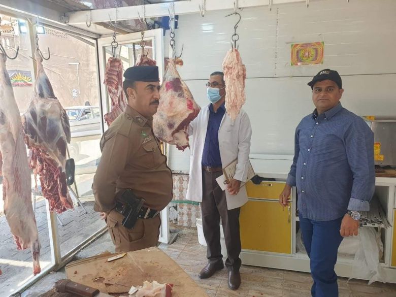 جولة تفتيشية للجنة الرقابة والتفتيش على ظاهرة الجزر العشوائي في كربلاء