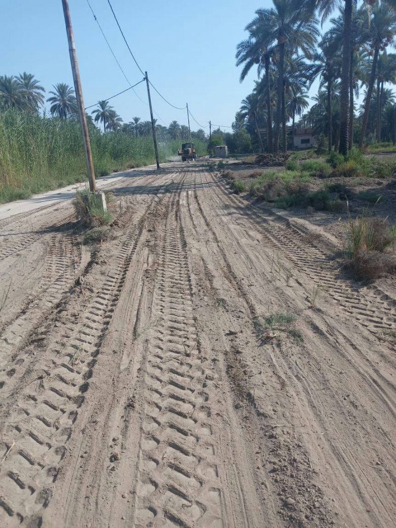 خلال 180 يوم...طرق وجسور كربلاء تنجز طريق جديد في قضاء الحسينية شمال كربلاء