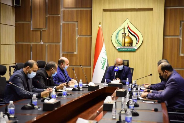 محافظ كربلاء المقدسة يفتح ملفات خطة مشاريع 2021 و يوضح بعض نقاطها