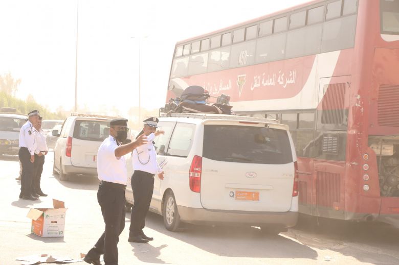 المرور العامة: تم ارسال كوكبة من رجال المرور بالياتهم الى كربلاء لتغطية زيارة الاربعين