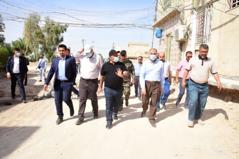 خلال جولة ميدانية ...الخطابي يوجه بتكثيف العمل لإنجاز المشاريع سريعاً