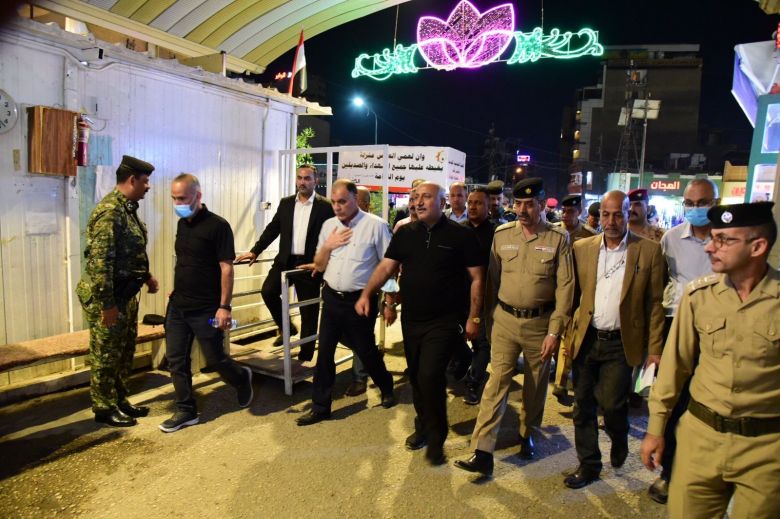 كربلاء المقدسة تتجه نحو تنظيم نقاط التفتيش ورفع الكرافانات التي تم نصبها بشكل غير منظم