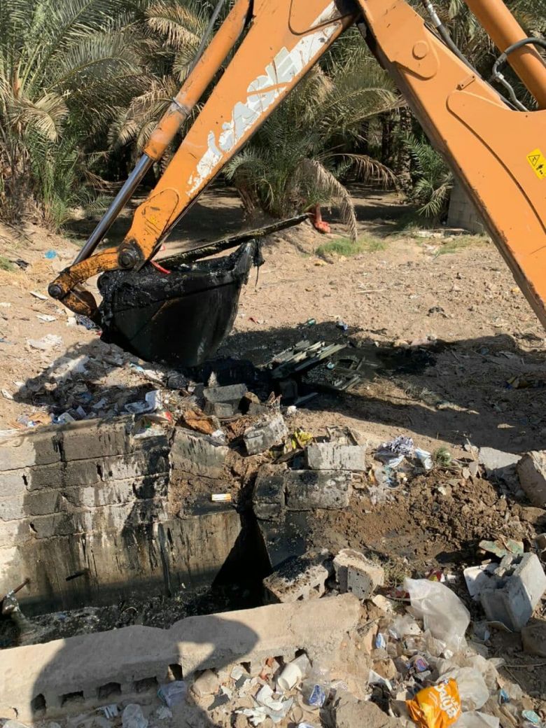 طرق وجسور كربلاء تنفذ حملة صيانة واسعة إستعدادا لموسم الامطار