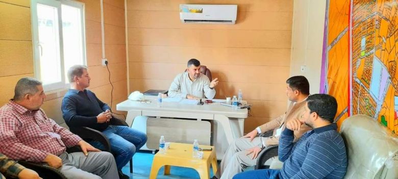 تواصل العمل في قضاء الهندية و الشافعي يكشف خطته للعمل خلال الفترة المقبلة