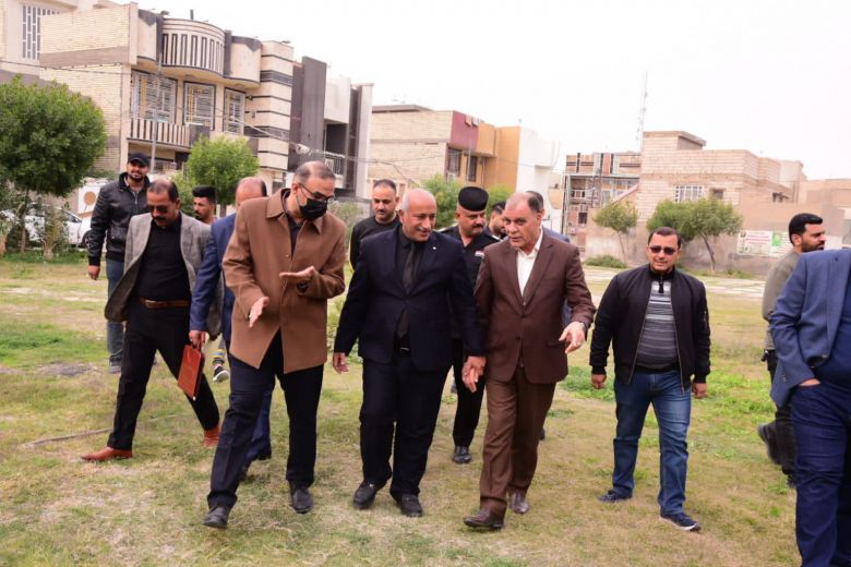 بعد مناشدة الأهالي محافظ كربلاء المقدسة يوجه بإبقاء المساحة الموجودة كحديقة عامة في حي المحاربين