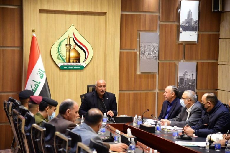 محافظ كربلاء المقدسة يؤكد على تنفيذ المشروع الوطني لبناء المدارس و تربية المحافظة تستنفر جهودها