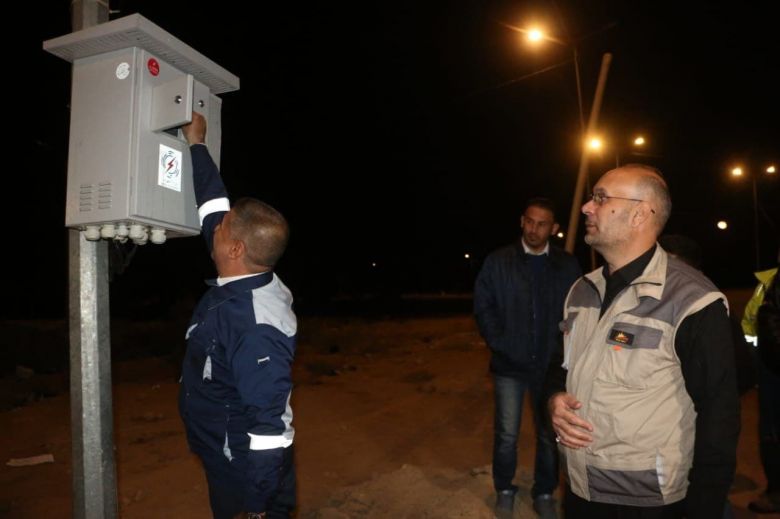 كهرباء كربلاء تنجز الإنارة المحيطة بمعلم هام من المعالم الدينية للمحافظة