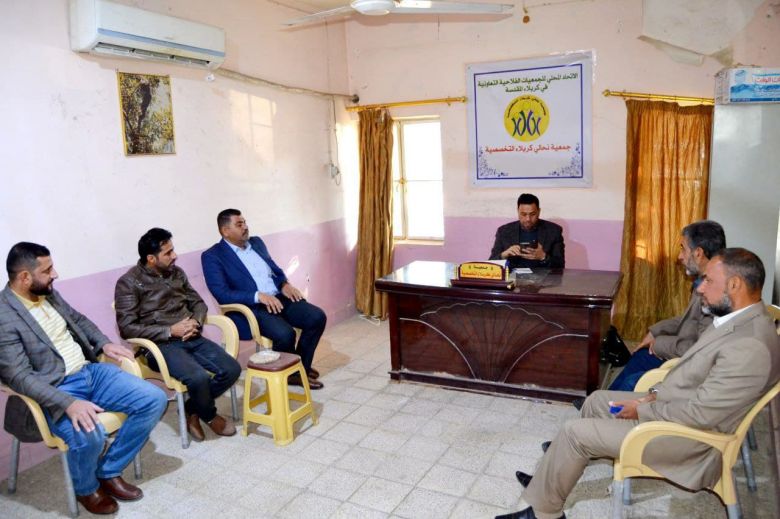 جمعية نحالي كربلاء تناقش مشاكل ومعوقات نحالي المحافظة