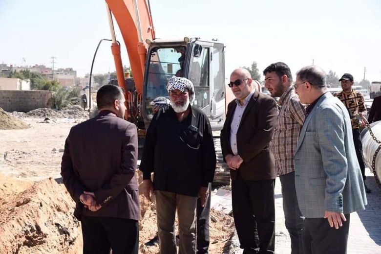 ماء كربلاء تنفذ مد أنابيب ماء بين التحدي و البناء الجاهز