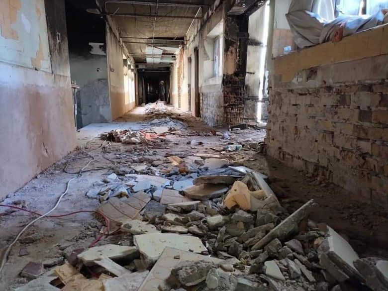 قائمقام الهندية يتابع اعمال الترميم في مستشفى الهندية العام