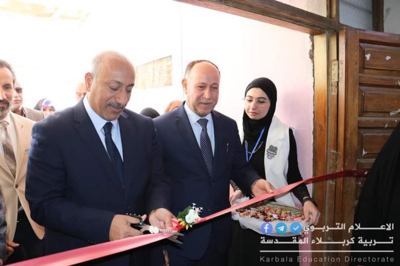 محافظ كربلاء المقدسة يرعى إحتفالية إعدادية كربلاء المهنية