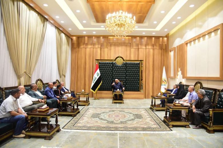 مفردات البطاقة التموينية اهمها...الخطابي يستقبل وفد وزارة التجارة للتباحث في امور عدة
