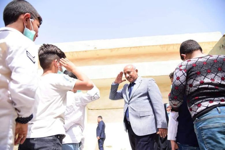 الخطابي يؤكد دعمه لمعهد الصم والبكم في المحافظة