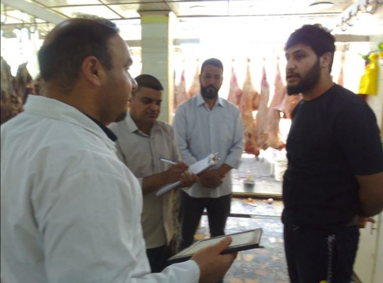 بيئة كربلاء الشروع بحملات تفتيشية لمتابعة ظاهرة الجزر العشوائي