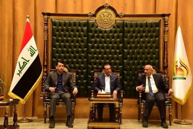 الزاملي والغزي خلال زيارتهما لمحافظة كربلاء  يشيدان بمستوى الاعمار في المحافظة