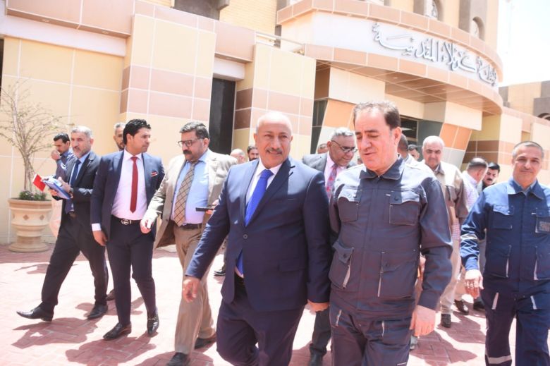 محافظ كربلاء المقدسة يستقبل وزير الكهرباء