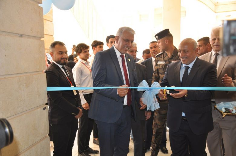 بحضور محافظ كربلاء.. جامعة كربلاء تفتتح معرضها العلمي الخاص بمشاريع تخرج طلبتها
