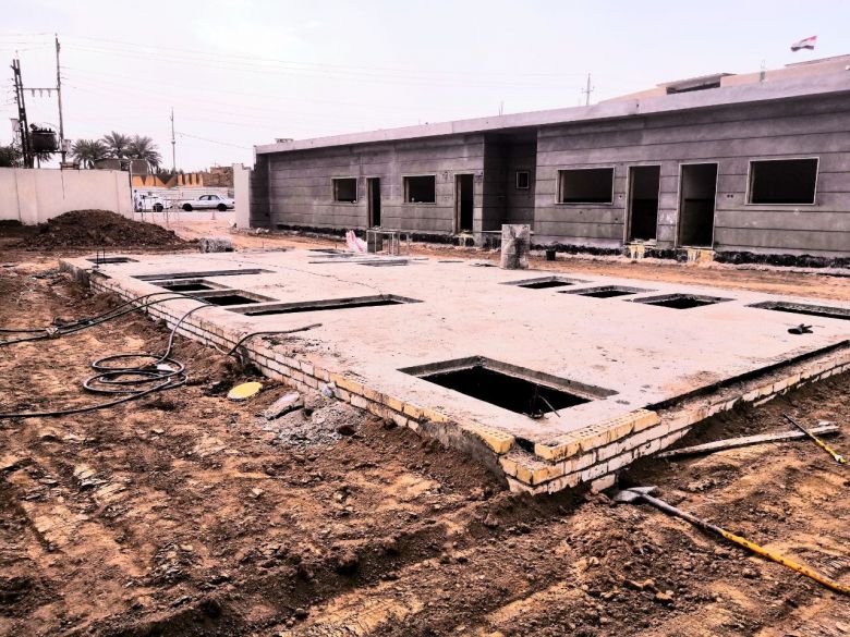 مشروع حيوي يحقق نسب انجاز متقدمة في الجدول الغربي