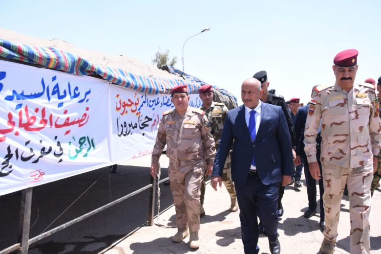 بالصور.. المباشرة بتطبيق خطة حماية طريق الحجاج