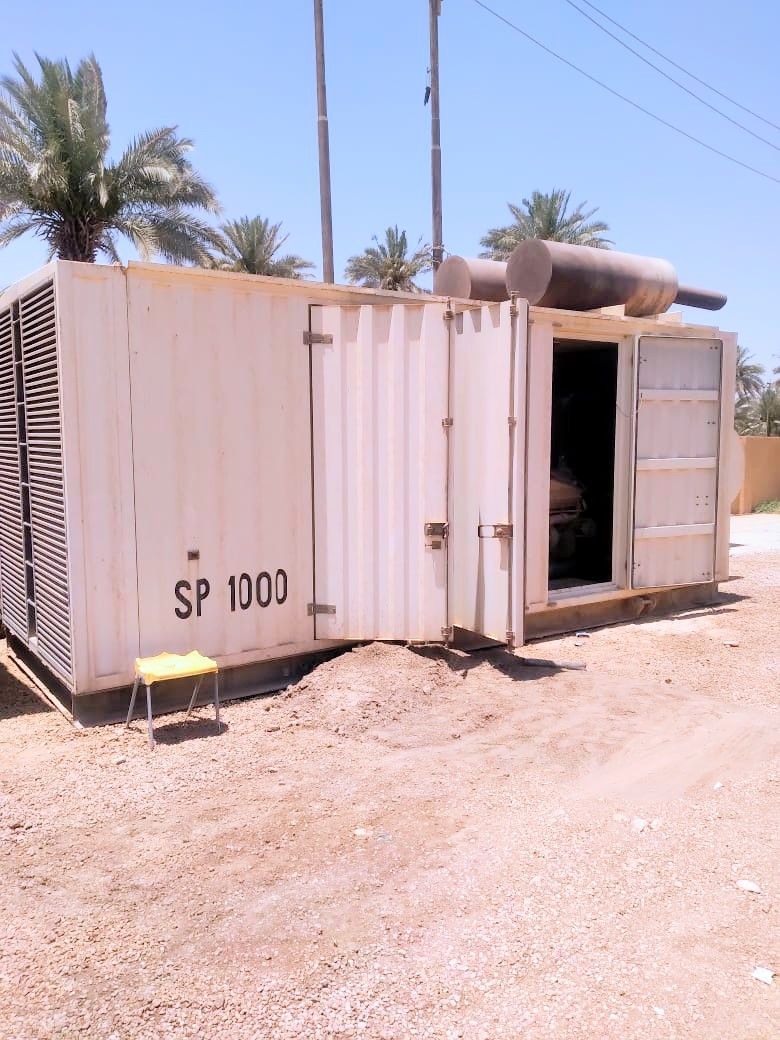 تنصيب مولد كهربائي لوحدة ماء الكفيل المجمعة في ناحية الخيرات