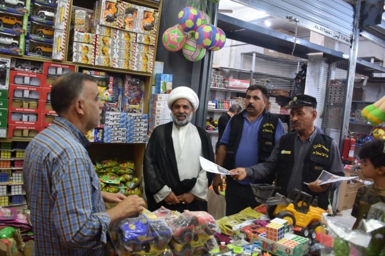 بالتزامن مع عيد الاضحى المبارك.. حملة توعية للتعريف بمخاطر الالعاب النارية في كربلاء
