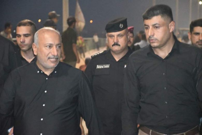 بالتزامن مع قرب مراسيم ركضة طويريج..الخطابي يجري جولة تفقدية في قضاء الهندية