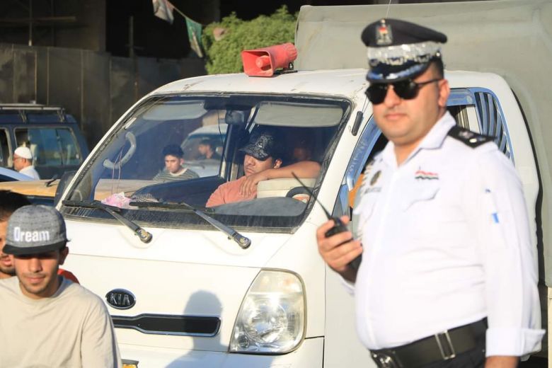 مرور كربلاء تنفذ خطتها الخاصة بزيارة العاشر من محرم
