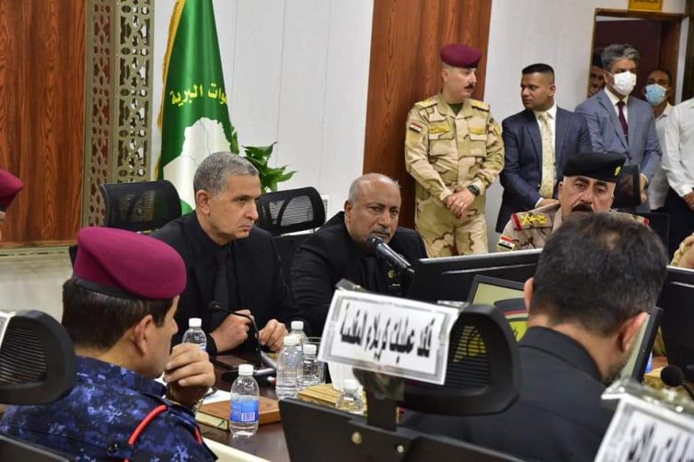 الغانمي والخطابي يعقدان مؤتمرا أمنيا موسعا لمناقشة خطط زيارة الاربعين